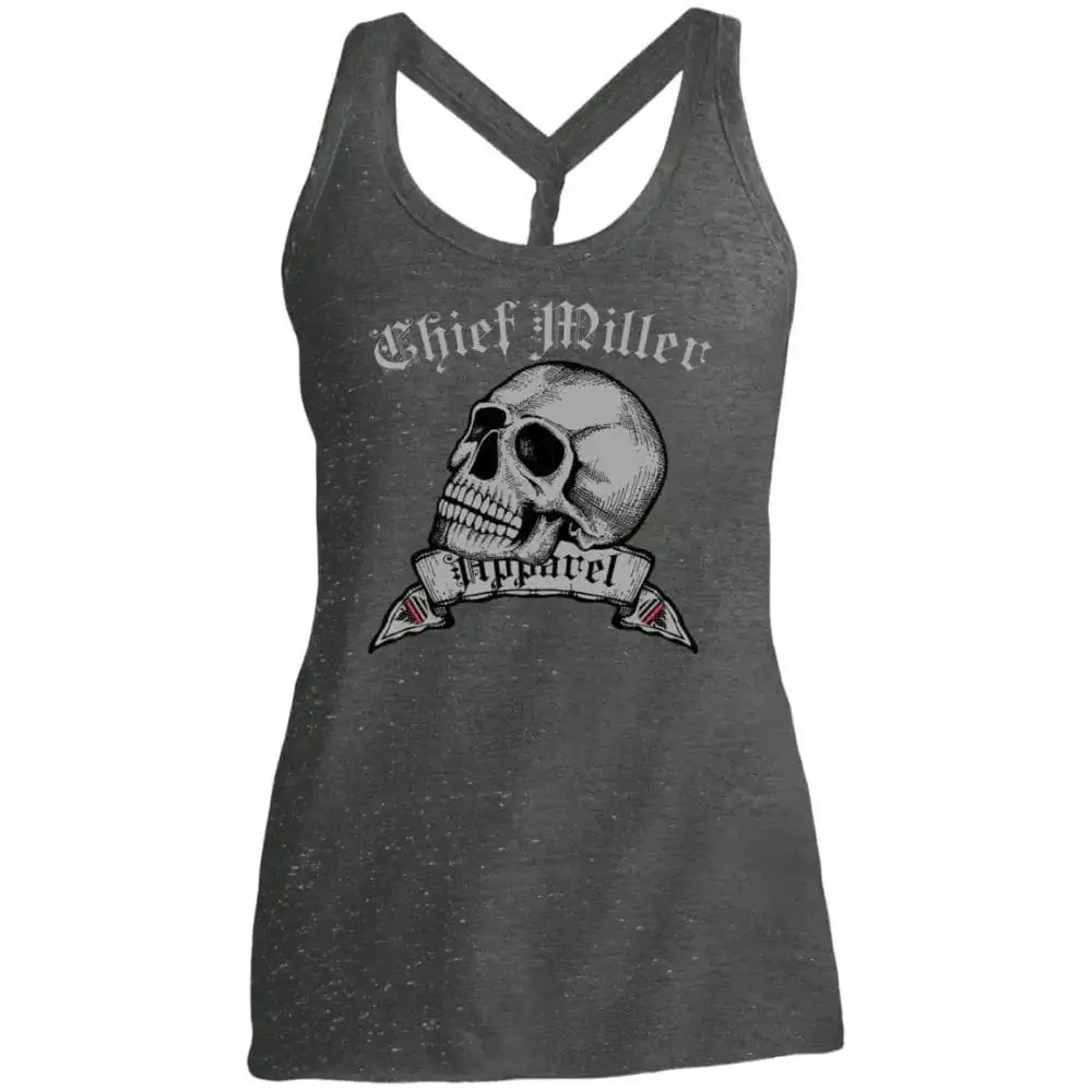 Ladies' Cosmic Twist Back Tank - Chief Miller Apparel