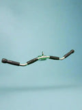 SFE 28’’ Revolving Curl Bar with Rubber Handgrips made of heavy-duty steel for durability