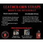 Leather Chin Strap - Stich - Chief Miller Apparel