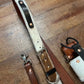Genuine Hair On Radio Strap Set with Leather and Cowhide Camera Strap for Stylish Photography
