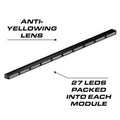 LED light bar on Feniex Quantum 2.0 1000 Stick Light for first responders and firefighters