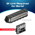 LED surface light and Q-Link module on Feniex Q Series Surface Mount device