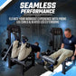 SFE Commercial Prone Leg Curl and Extension Machines with 250lb weight stack