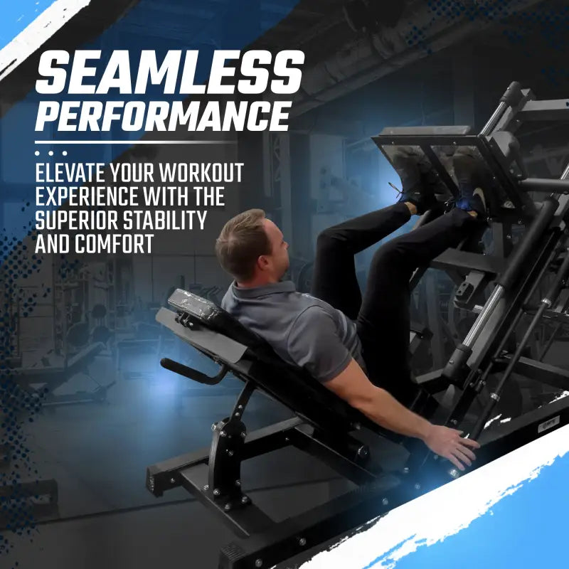 SFE Commercial 45 Degree Plate Loaded Leg Press Hack Squat Combo machine for leg press hack workouts