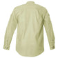 Light beige Shooter Shirt for Men with cuffs, perfect for safari and shooting patch use