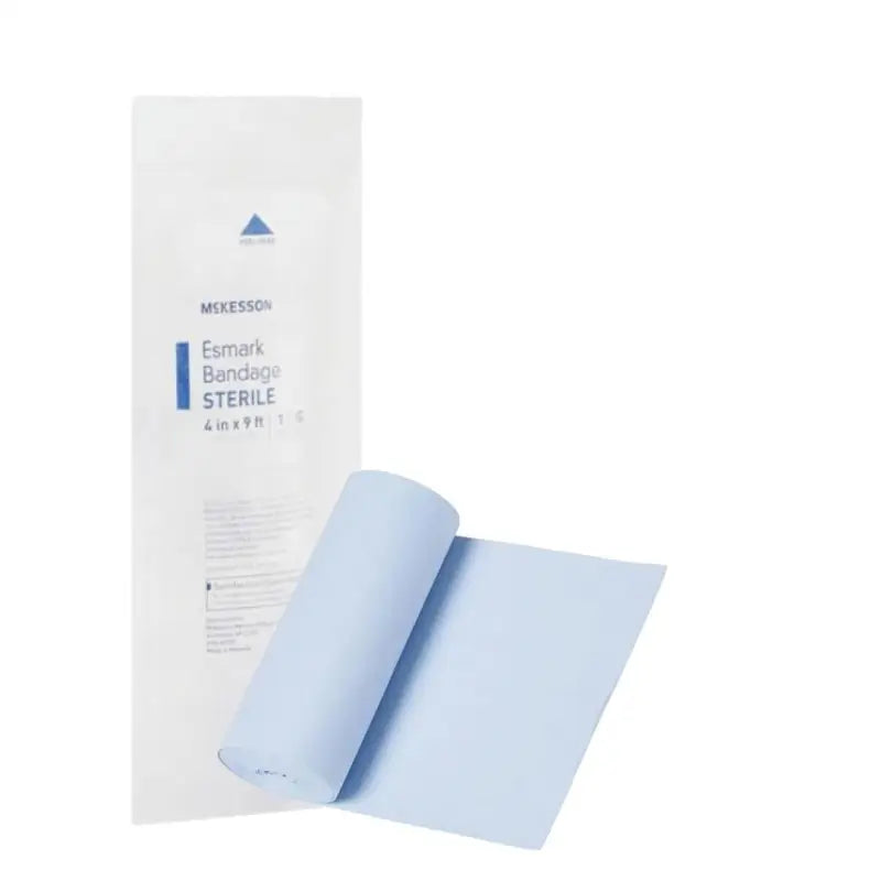 Light blue medical sterilization wrap with packaging for Waterproof 6000 Series First Aid Kit