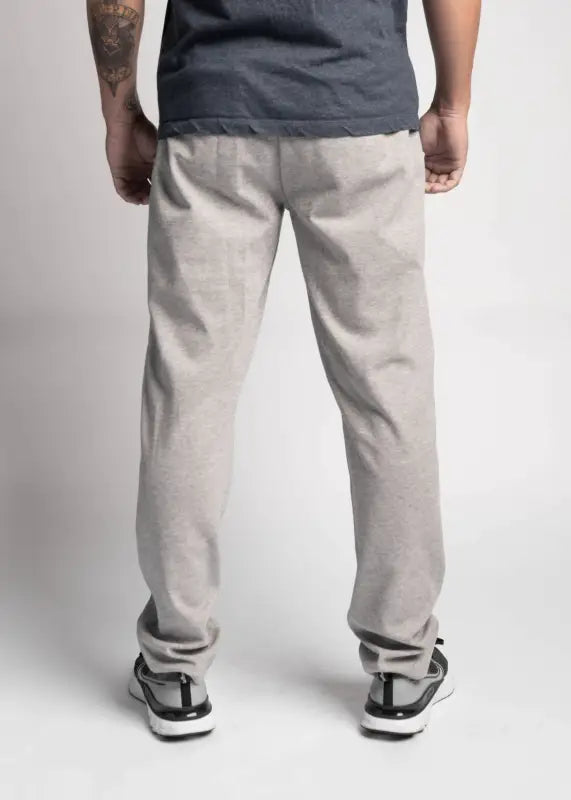 Light gray Carrier Sweatpants with relaxed straight-leg fit and patented carrier retention