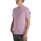 Light pink crew neck t-shirt with dark logo, perfect for Engine 19 style in Heather Prism Lilac