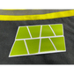 LIME GREEN REFLECTIVE HELMET (TET) TETRAHEDRON 8 PACK - Chief Miller Apparel