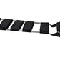 Black and white striped shoulder strap with clips for LINE2design Adult Traction Splint