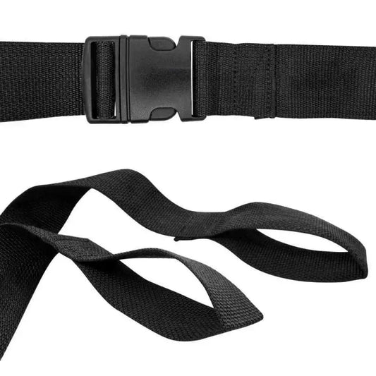 Black nylon strap with plastic buckle for LINE2design Backboard Spine Board Straps