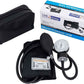 Manual blood pressure monitor with black cuff, LINE2Design Blood Pressure and carrying case