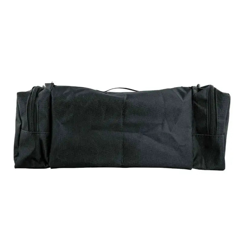 Black duffel bag with side pockets and handle for LINE2design Emergency Aid Responder Kit