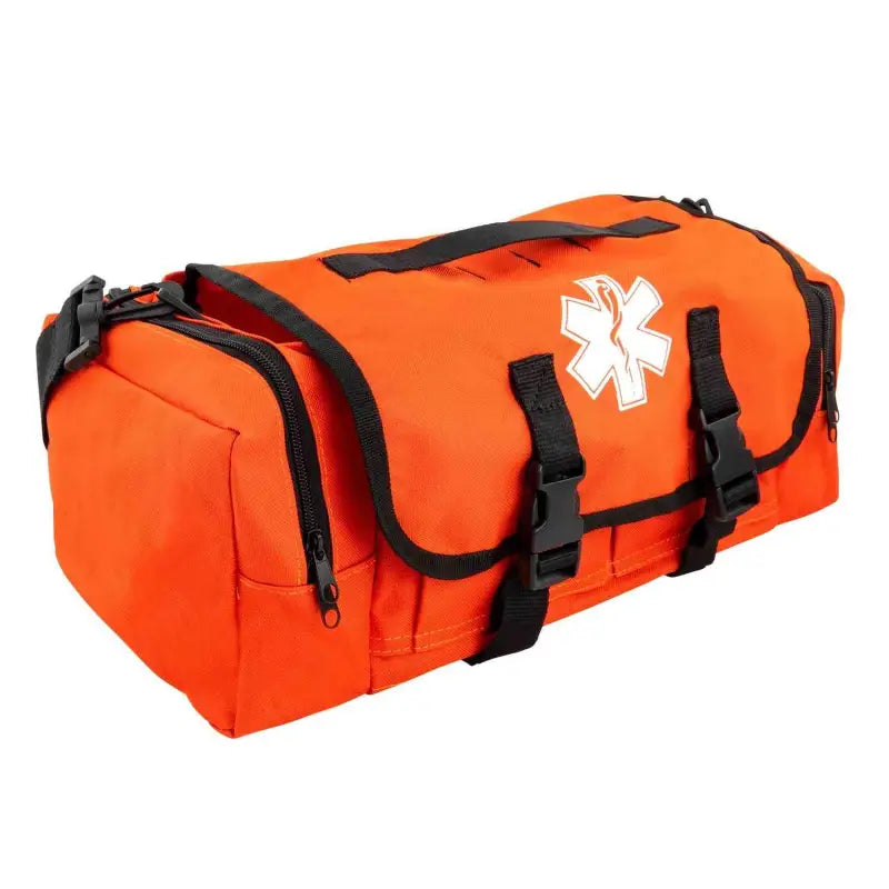 Orange LINE2design Emergency First Aid Responder Kit Medical bag with Star of Life symbol