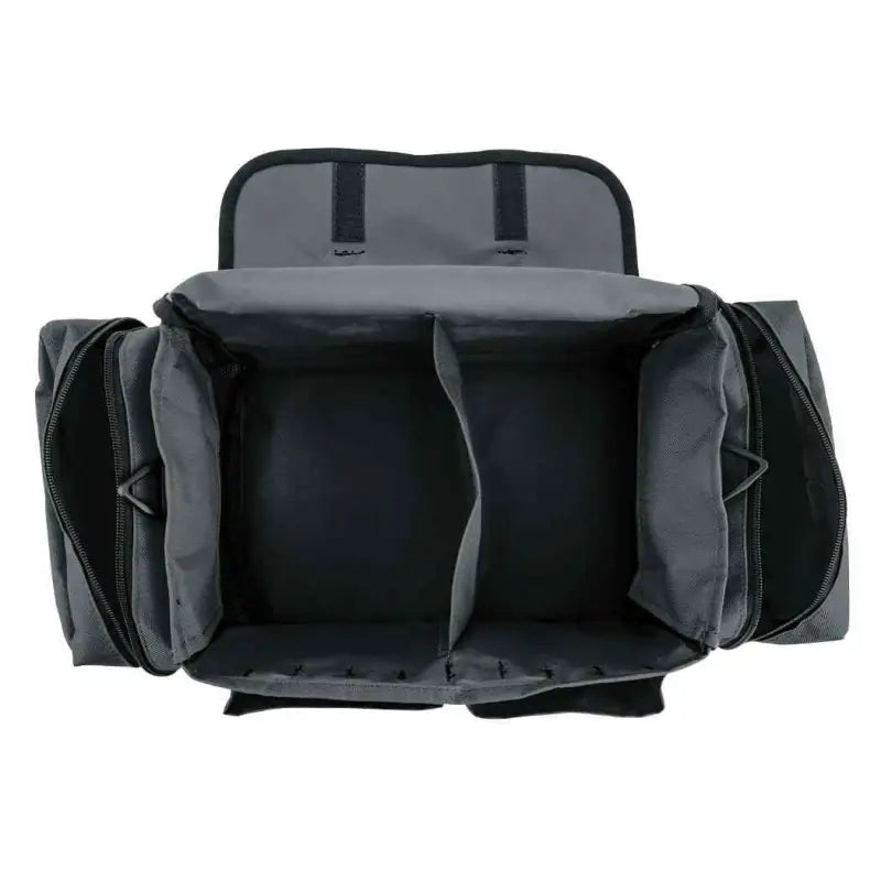 Black duffle bag with compartments for LINE2design Emergency Aid Responder Kit Medical