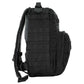 Black tactical MOLLE backpack featuring multiple compartments for Line2design Emergency Medical Kit