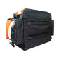 Black delivery bag with orange straps for LINE2design Deluxe EMS Elite Medical Trauma Bag