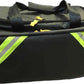 Black LINE2design Deluxe EMS Oxygen Medical Bag with neon yellow reflective stripes