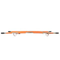 Orange Line2design folding stretcher with metal handles and support bars