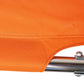 Orange fabric with stitching on metal pole for Line2design Folding Stretcher