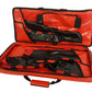 Red carrying case with black lining for LINE2design Heavy Duty Emergency Fracture Immobilization