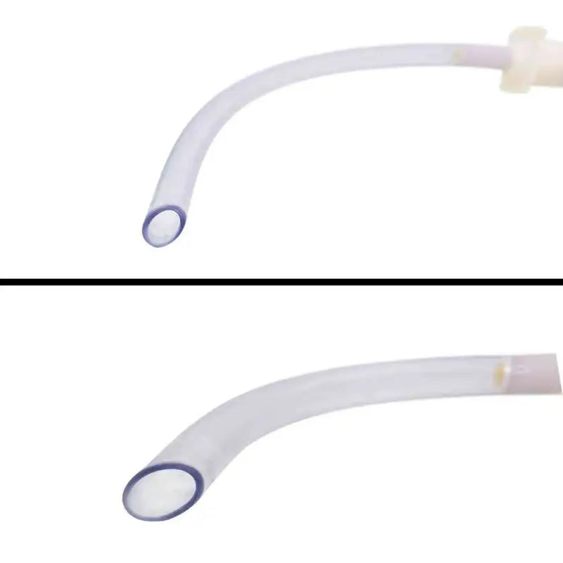 Curved white tube with circular opening for LINE2design Portable Manual Suction Pump