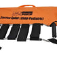 Orange and black LINE2design traction splint for fractured femur, ideal for child-pediatric care