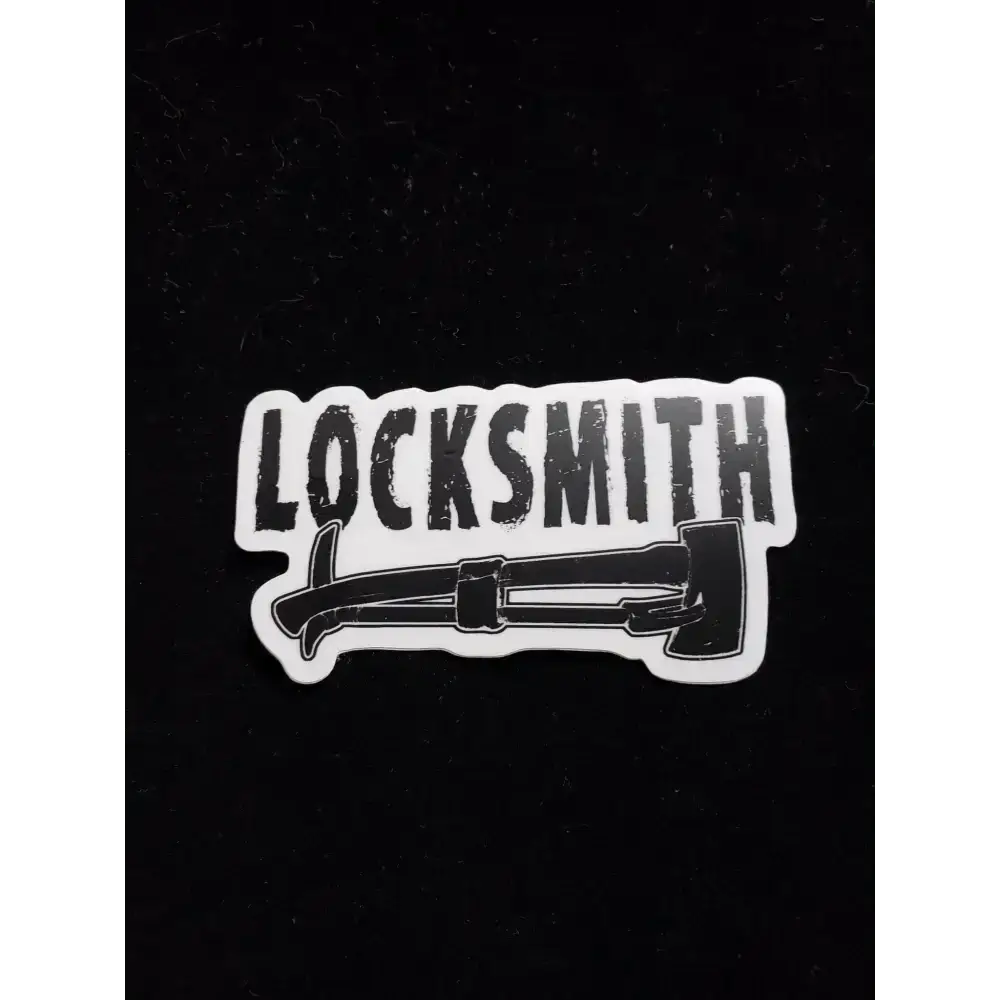 Locksmith - Helmet Decal - Chief Miller Apparel