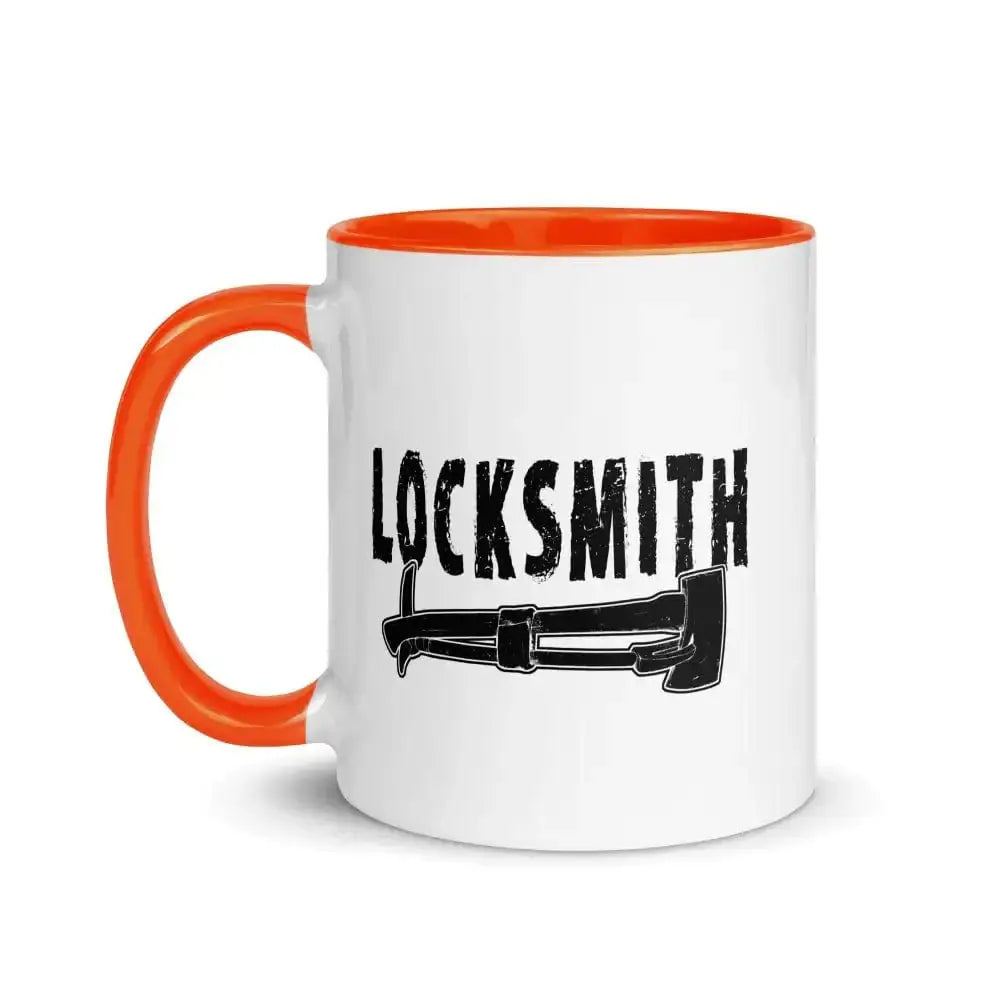 Locksmith Mug with Color Inside - Chief Miller Apparel