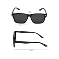 Black Loma Wayfarer sunglasses with dark lenses for frontline optics and first responders