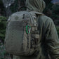 Tactical backpack with MOLLE webbing and M-Tac Carabiner for first responders and firefighters