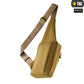 Tan M-Tac Concealed Carry Sling Bag Elite Gen.IV with adjustable shoulder strap