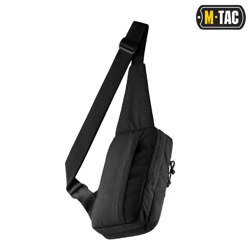 Black M-Tac Concealed Carry Sling Bag Elite Gen.IV with adjustable shoulder strap