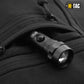 Black tactical flashlight with adjustable beam in M-Tac Concealed Carry Sling Bag Elite Gen.IV