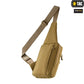 Tan M-Tac Concealed Carry Sling Bag Elite Gen.IV with adjustable shoulder strap