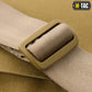 Tan plastic buckle on beige webbing for M-Tac Concealed Carry Sling Bag Elite Gen.IV