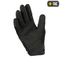 Black tactical M-Tac gloves Assault with reinforced knuckle protection in synthetic leather