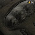 Textured protective knuckle padding on M-Tac Gloves Assault Tactical Mk.6 synthetic leather