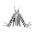 Stainless steel M-Tac Multitool Type 3 Grey with pliers and folding implements