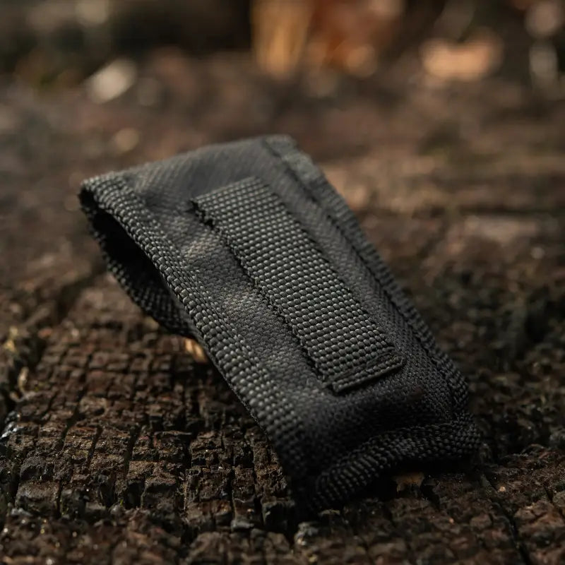 Black nylon pouch with webbing straps for M-Tac Multitool Type 6 Black/Olive