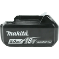 Makita BL1850B 18V LXT® Lithium-Ion 5.0Ah Battery Pack in Black