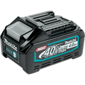 Makita 40V MAX XGT 4.0Ah Battery for GRH05M1 AVT Rotary Hammer Kit in black and teal