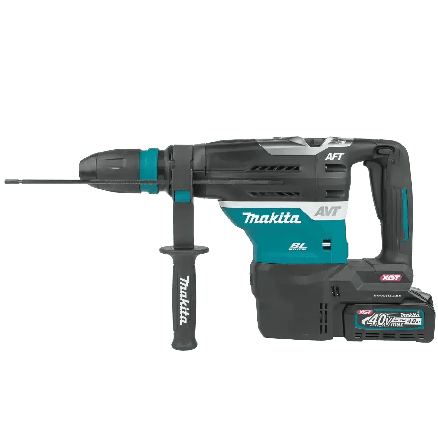 Chief Miller Handheld Power Drills Makita GRH05M1 40V max XGT® Brushless 1‑9/16" SDS‑MAX AVT® Rotary Hammer Kit, AFT®, AWS® Capable (4.0Ah) Apparel