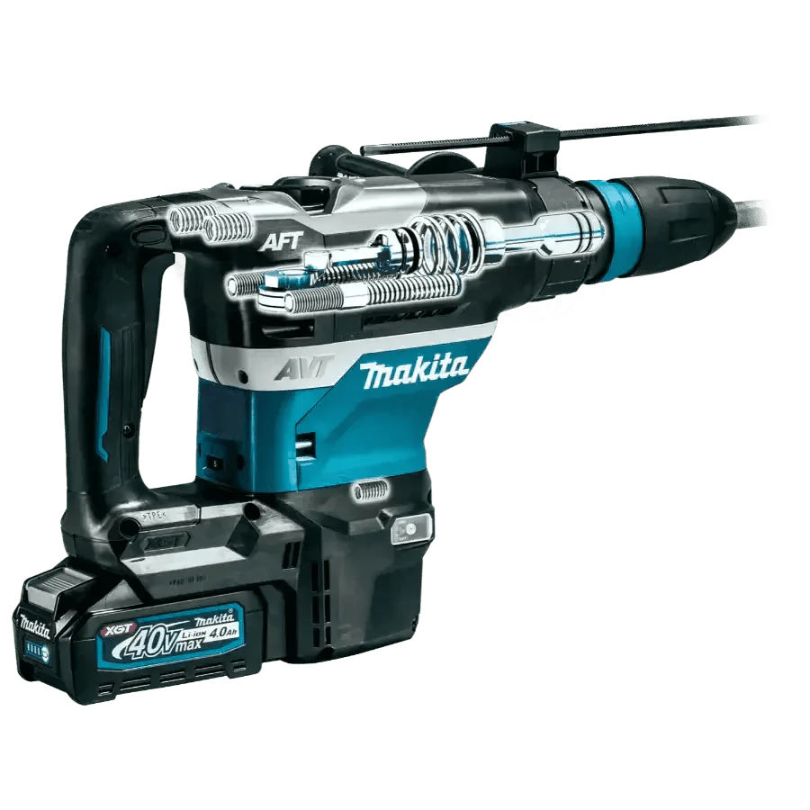 Chief Miller Handheld Power Drills Makita GRH05M1 40V max XGT® Brushless 1‑9/16" SDS‑MAX AVT® Rotary Hammer Kit, AFT®, AWS® Capable (4.0Ah) Apparel