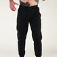 Man in Carrier Traveler Joggers - Midnight Black with concealed carry capability