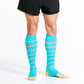 Chief Miller Compression Socks>Over-the-Calf>Marathon Marathon, Aqua Swirl Apparel