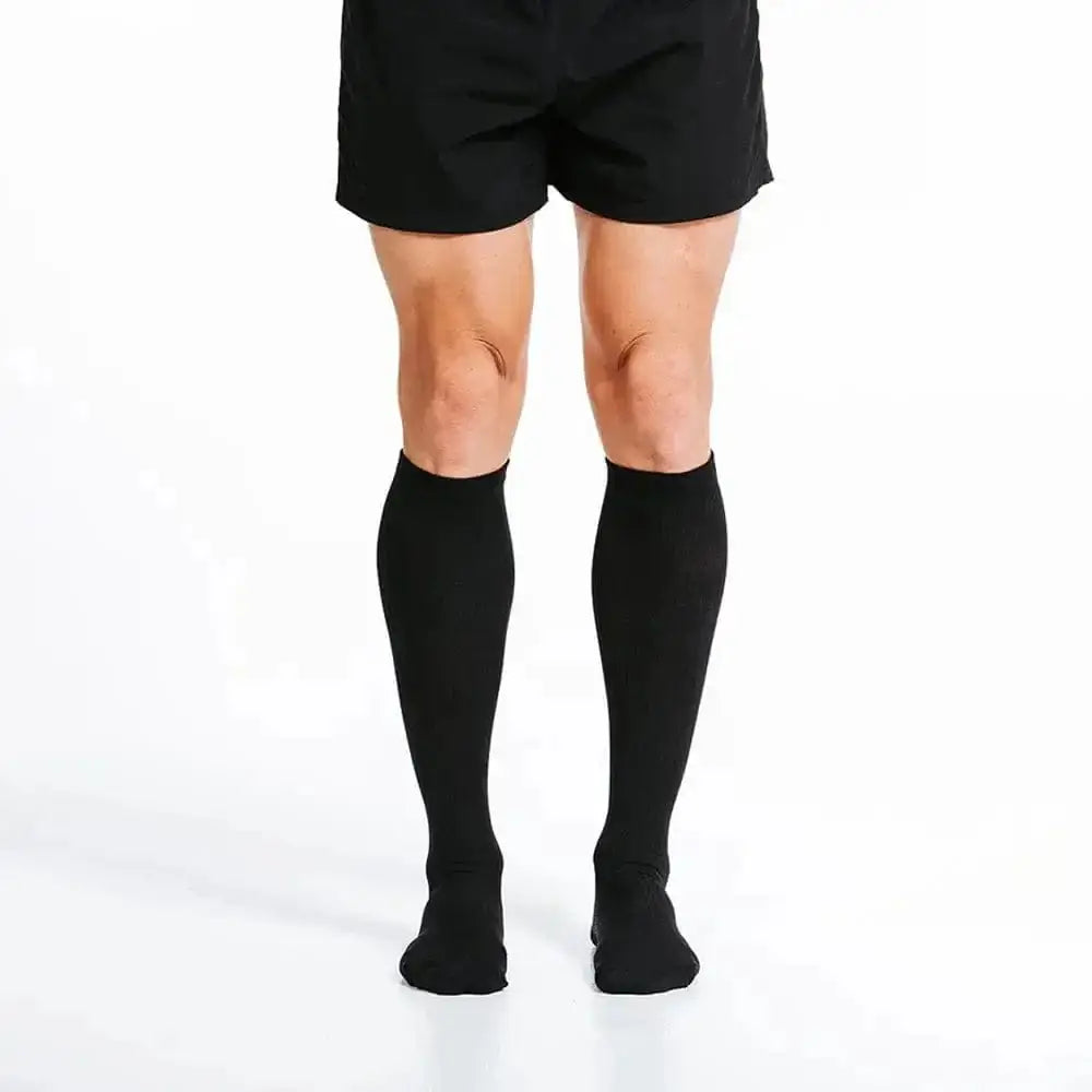 Chief Miller Compression Socks>Over-the-Calf>Marathon Marathon, Black on Black Apparel