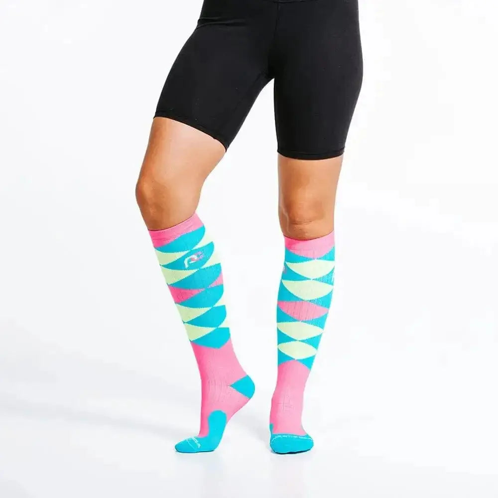 Chief Miller Compression Socks>Over-the-Calf>Marathon Marathon, Derby Argyle Apparel