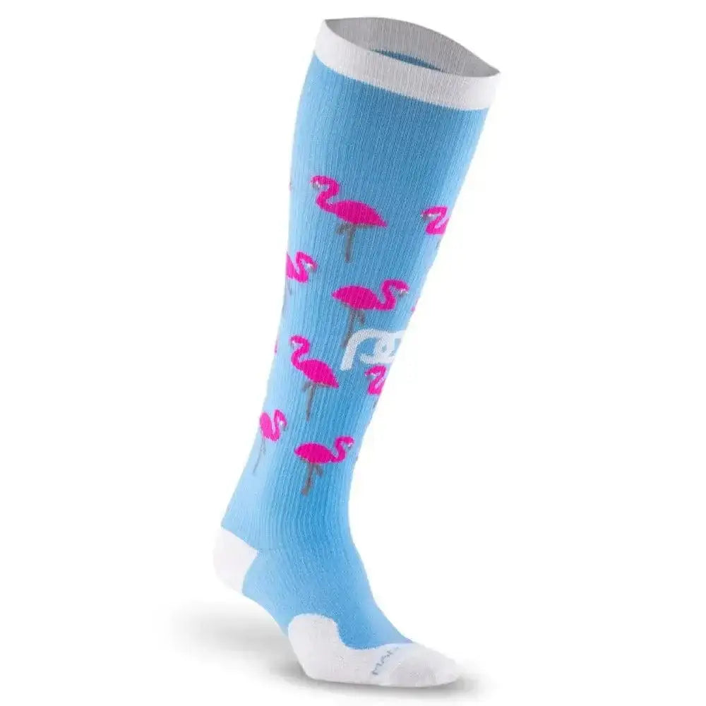 Chief Miller Compression Socks>Over-the-Calf>Marathon Marathon, Flamingos Apparel