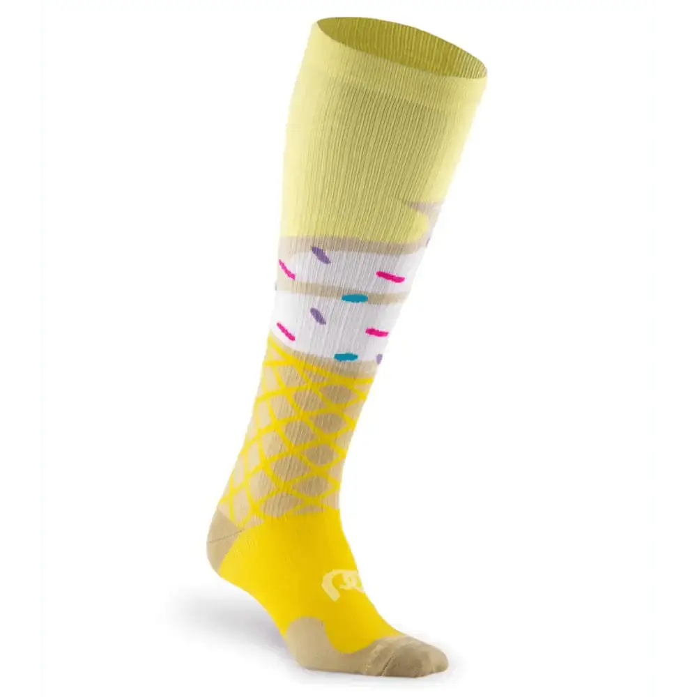 Chief Miller Compression Socks>Over-the-Calf>Marathon Marathon, Ice Cream Cone Apparel